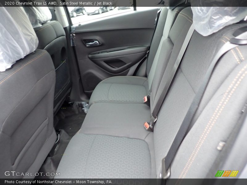 Satin Steel Metallic / Jet Black 2020 Chevrolet Trax LS AWD