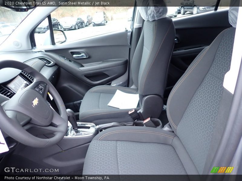 Satin Steel Metallic / Jet Black 2020 Chevrolet Trax LS AWD