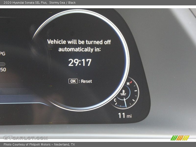 Stormy Sea / Black 2020 Hyundai Sonata SEL Plus