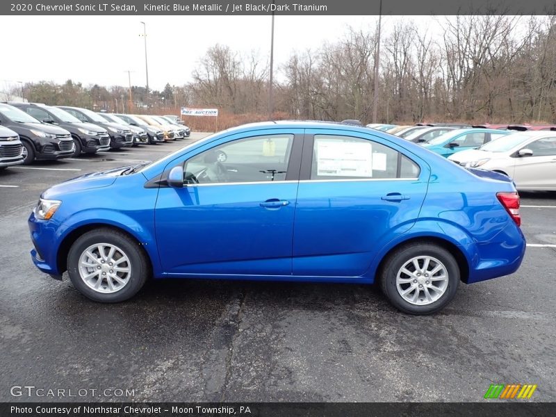  2020 Sonic LT Sedan Kinetic Blue Metallic