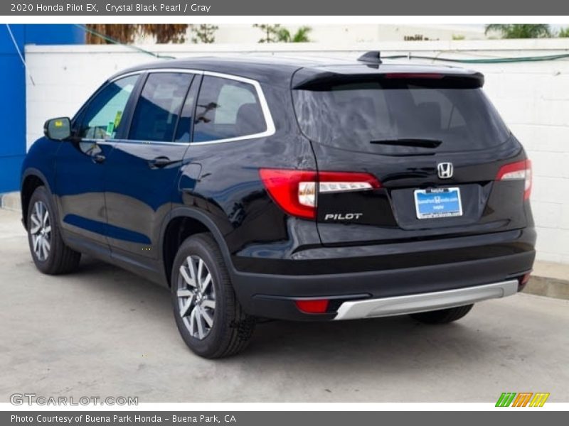 Crystal Black Pearl / Gray 2020 Honda Pilot EX