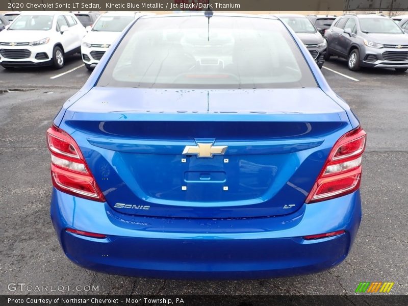 Kinetic Blue Metallic / Jet Black/Dark Titanium 2020 Chevrolet Sonic LT Sedan