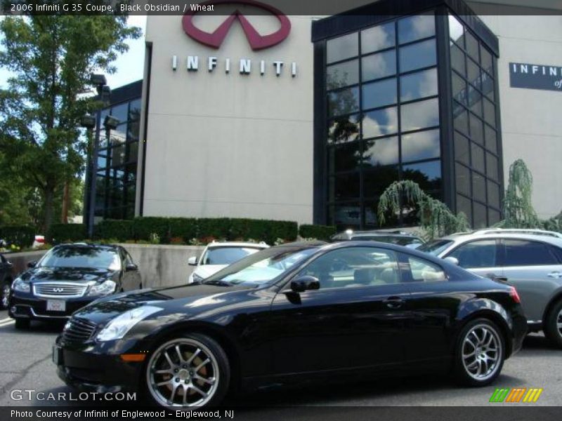 Black Obsidian / Wheat 2006 Infiniti G 35 Coupe