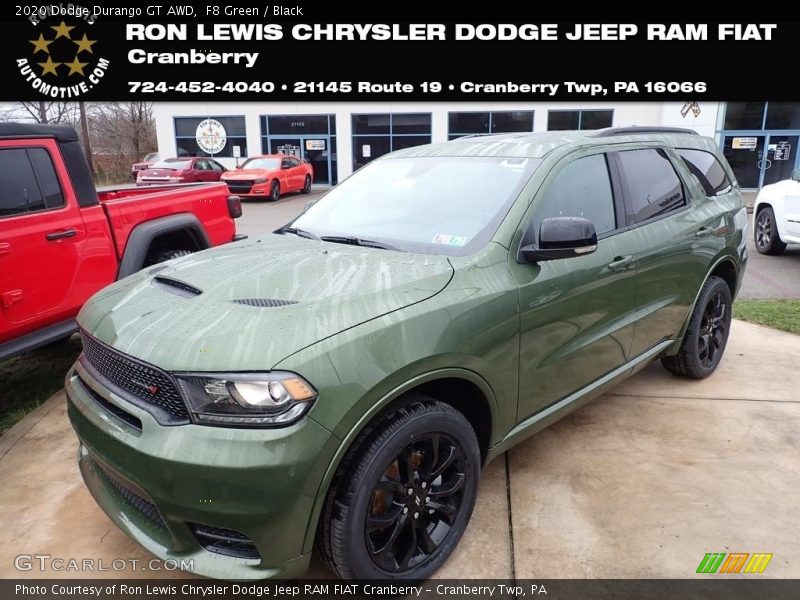 F8 Green / Black 2020 Dodge Durango GT AWD