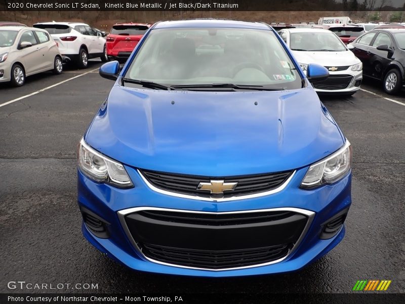 Kinetic Blue Metallic / Jet Black/Dark Titanium 2020 Chevrolet Sonic LT Sedan