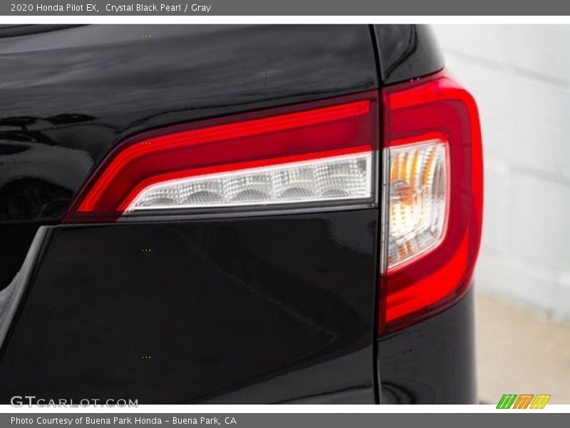 Crystal Black Pearl / Gray 2020 Honda Pilot EX