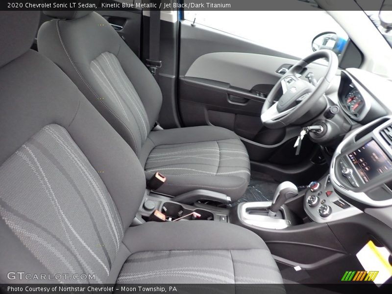 Kinetic Blue Metallic / Jet Black/Dark Titanium 2020 Chevrolet Sonic LT Sedan