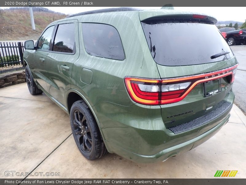 F8 Green / Black 2020 Dodge Durango GT AWD