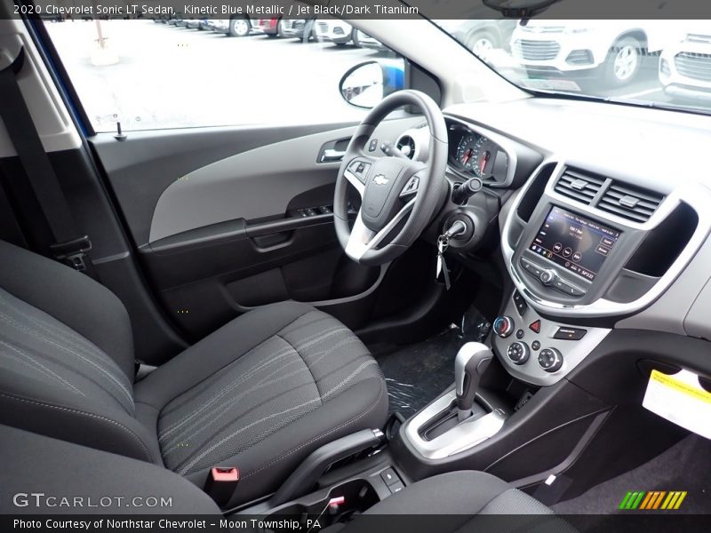 Kinetic Blue Metallic / Jet Black/Dark Titanium 2020 Chevrolet Sonic LT Sedan