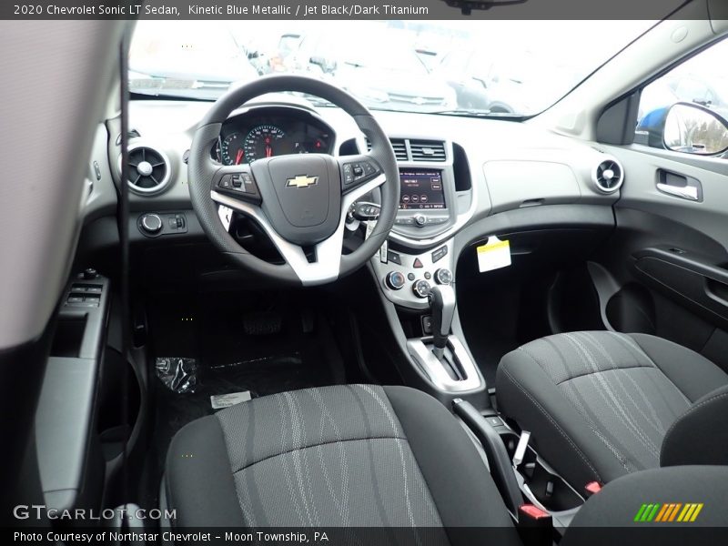Kinetic Blue Metallic / Jet Black/Dark Titanium 2020 Chevrolet Sonic LT Sedan