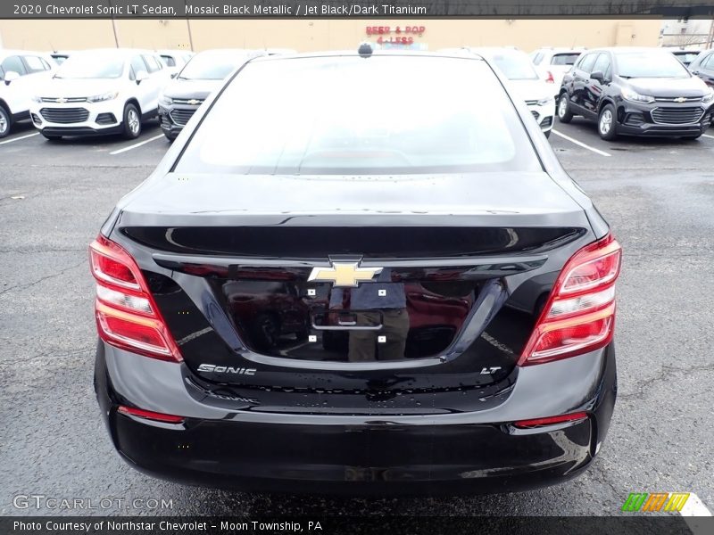 Mosaic Black Metallic / Jet Black/Dark Titanium 2020 Chevrolet Sonic LT Sedan