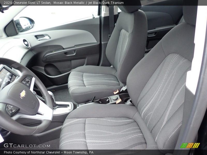 Front Seat of 2020 Sonic LT Sedan