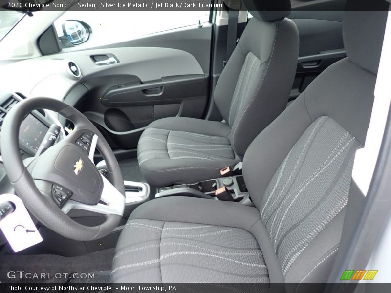 Silver Ice Metallic / Jet Black/Dark Titanium 2020 Chevrolet Sonic LT Sedan