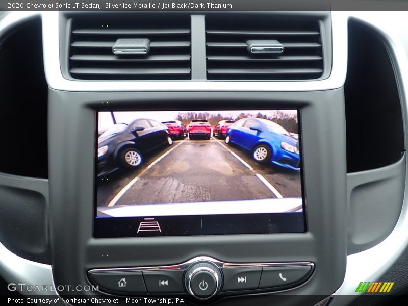 Silver Ice Metallic / Jet Black/Dark Titanium 2020 Chevrolet Sonic LT Sedan