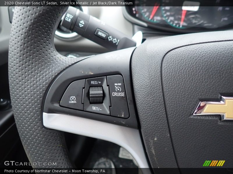 Silver Ice Metallic / Jet Black/Dark Titanium 2020 Chevrolet Sonic LT Sedan