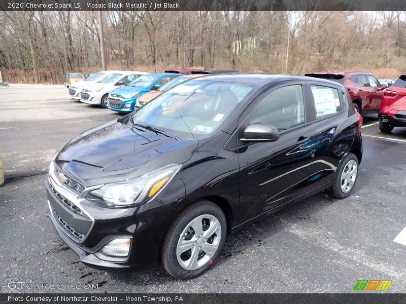Mosaic Black Metallic / Jet Black 2020 Chevrolet Spark LS
