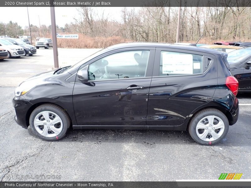 Mosaic Black Metallic / Jet Black 2020 Chevrolet Spark LS