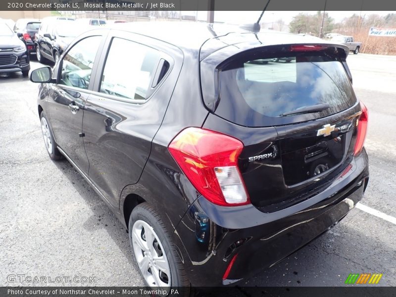 Mosaic Black Metallic / Jet Black 2020 Chevrolet Spark LS