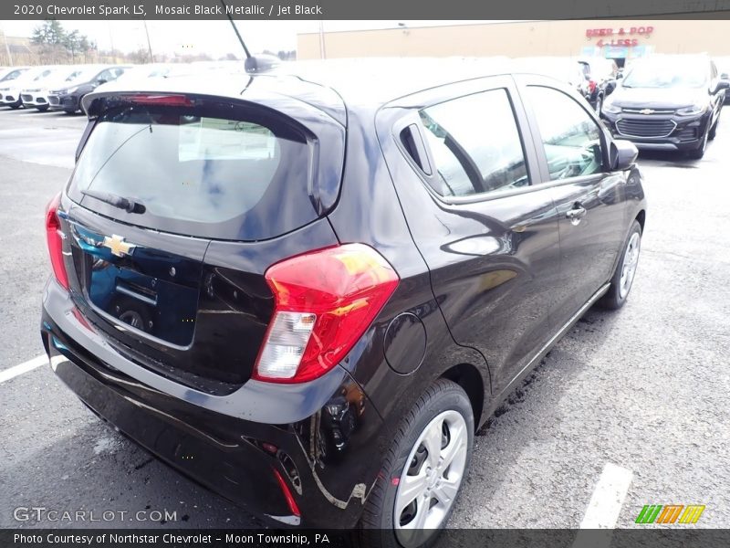 Mosaic Black Metallic / Jet Black 2020 Chevrolet Spark LS