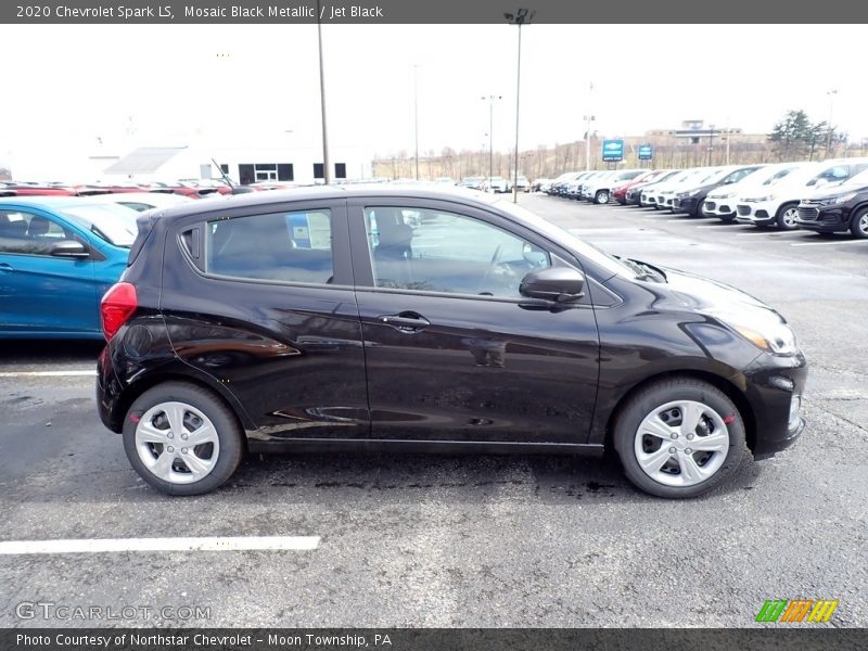 Mosaic Black Metallic / Jet Black 2020 Chevrolet Spark LS