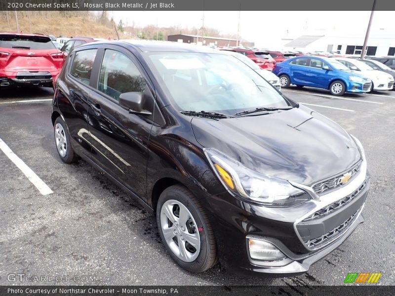 Mosaic Black Metallic / Jet Black 2020 Chevrolet Spark LS