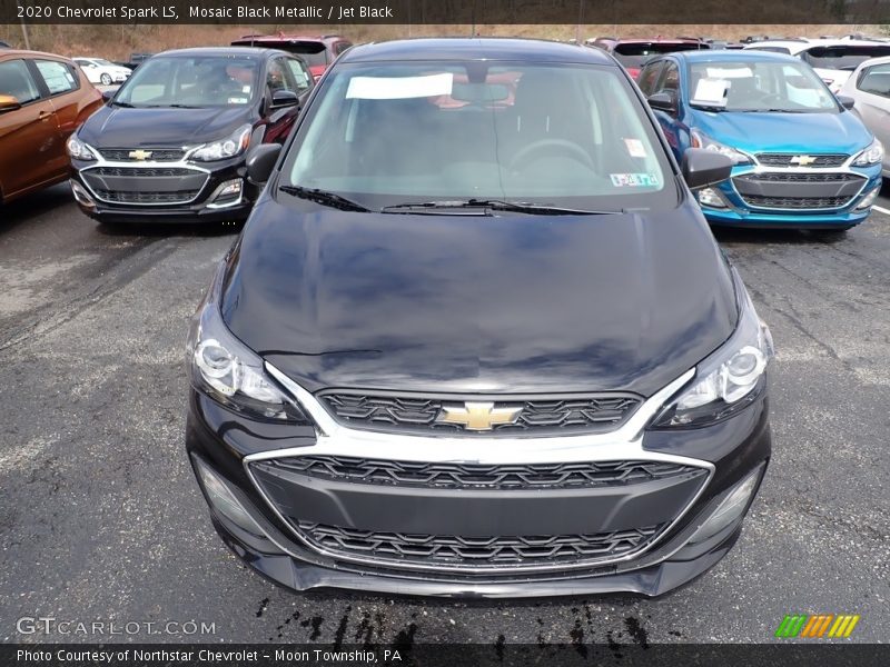 Mosaic Black Metallic / Jet Black 2020 Chevrolet Spark LS