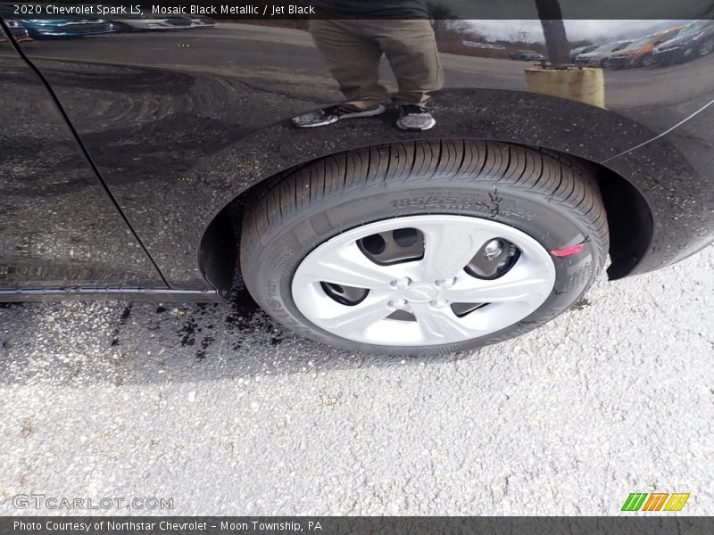 Mosaic Black Metallic / Jet Black 2020 Chevrolet Spark LS