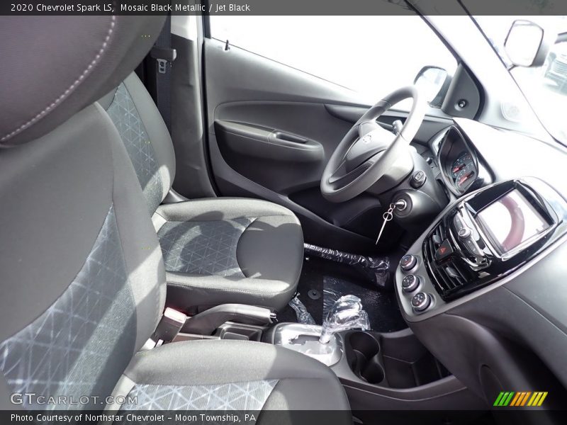 Mosaic Black Metallic / Jet Black 2020 Chevrolet Spark LS