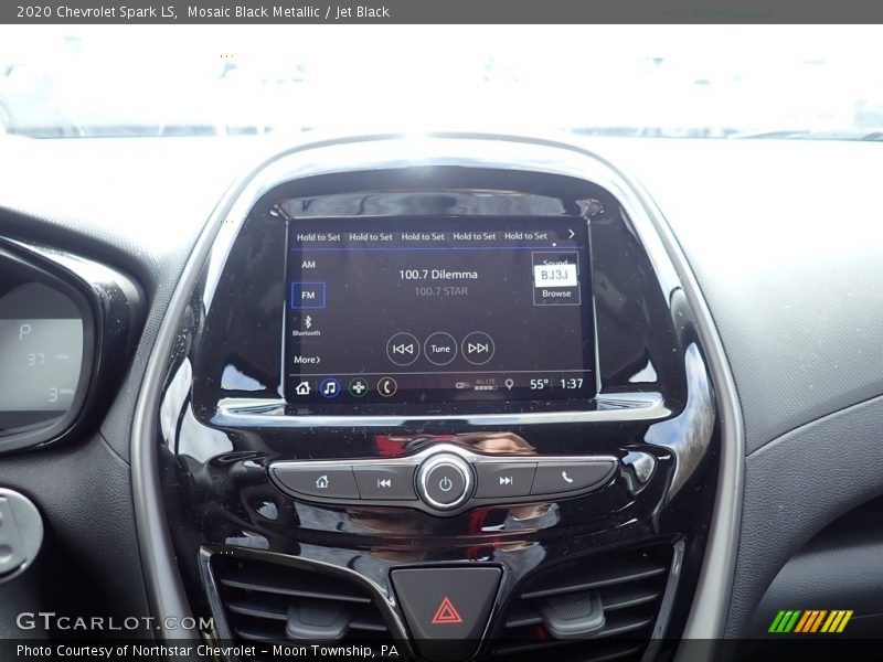 Mosaic Black Metallic / Jet Black 2020 Chevrolet Spark LS