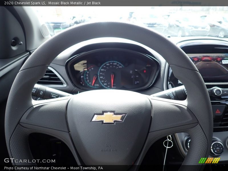 Mosaic Black Metallic / Jet Black 2020 Chevrolet Spark LS