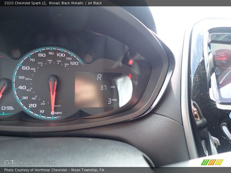 Mosaic Black Metallic / Jet Black 2020 Chevrolet Spark LS
