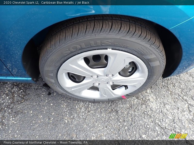 Caribbean Blue Metallic / Jet Black 2020 Chevrolet Spark LS