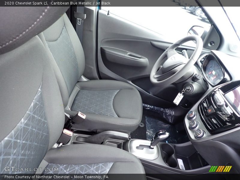 Caribbean Blue Metallic / Jet Black 2020 Chevrolet Spark LS