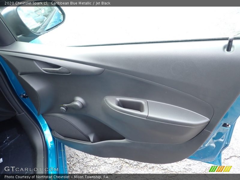Caribbean Blue Metallic / Jet Black 2020 Chevrolet Spark LS