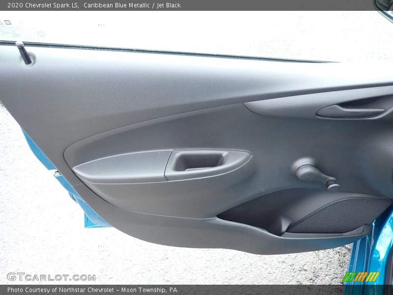 Caribbean Blue Metallic / Jet Black 2020 Chevrolet Spark LS