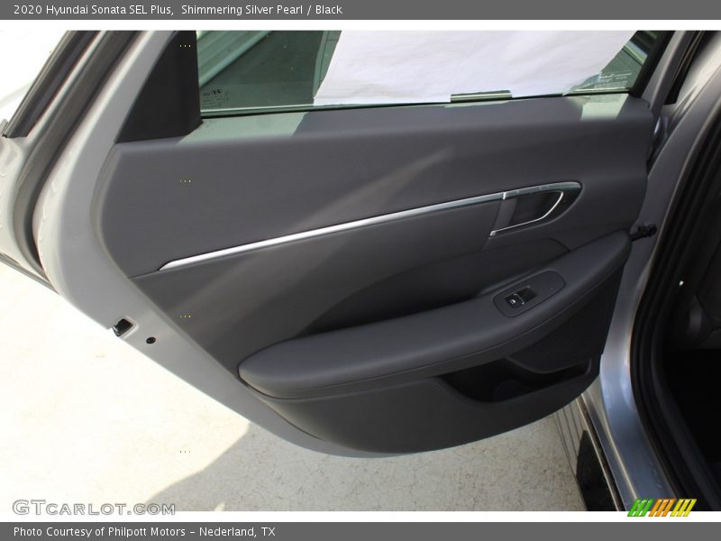 Shimmering Silver Pearl / Black 2020 Hyundai Sonata SEL Plus