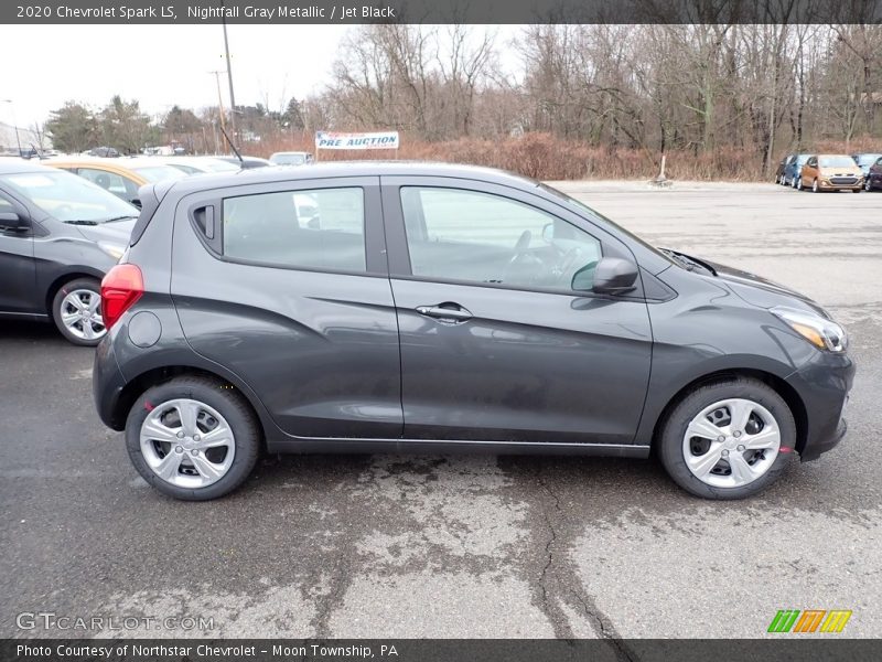 Nightfall Gray Metallic / Jet Black 2020 Chevrolet Spark LS