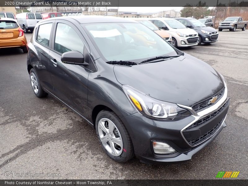 Nightfall Gray Metallic / Jet Black 2020 Chevrolet Spark LS