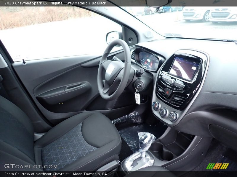 Nightfall Gray Metallic / Jet Black 2020 Chevrolet Spark LS