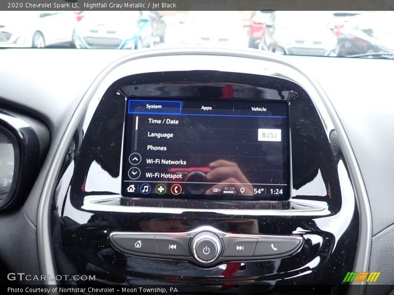Nightfall Gray Metallic / Jet Black 2020 Chevrolet Spark LS