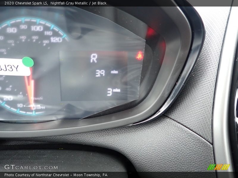 Nightfall Gray Metallic / Jet Black 2020 Chevrolet Spark LS