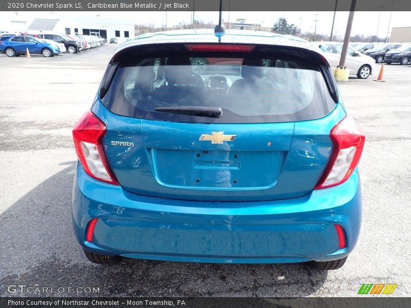 Caribbean Blue Metallic / Jet Black 2020 Chevrolet Spark LS