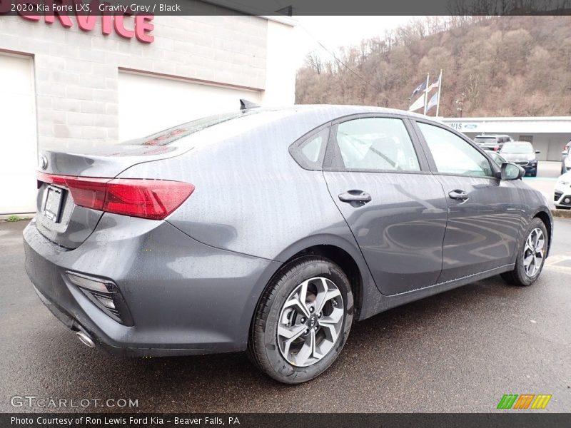Gravity Grey / Black 2020 Kia Forte LXS