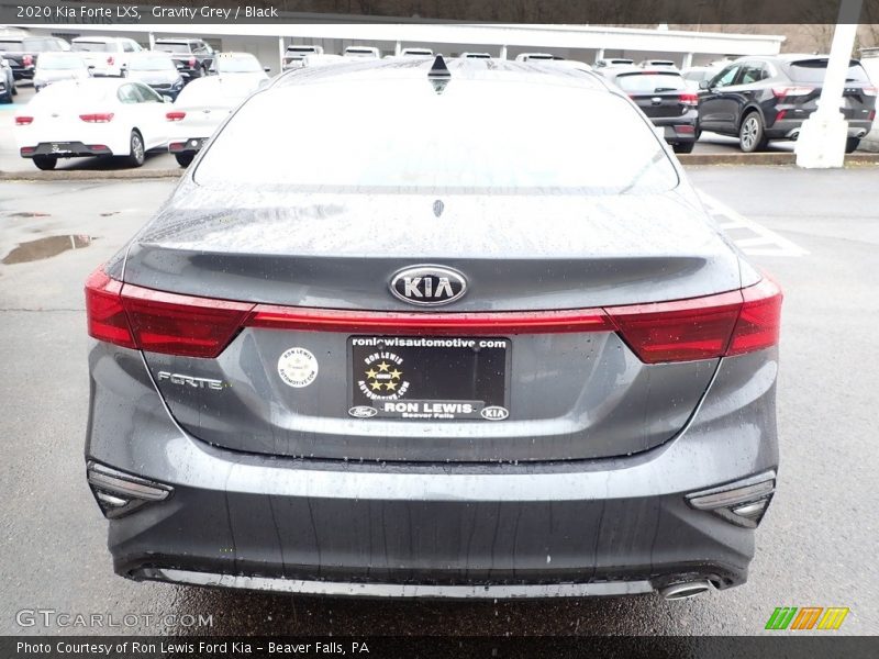 Gravity Grey / Black 2020 Kia Forte LXS