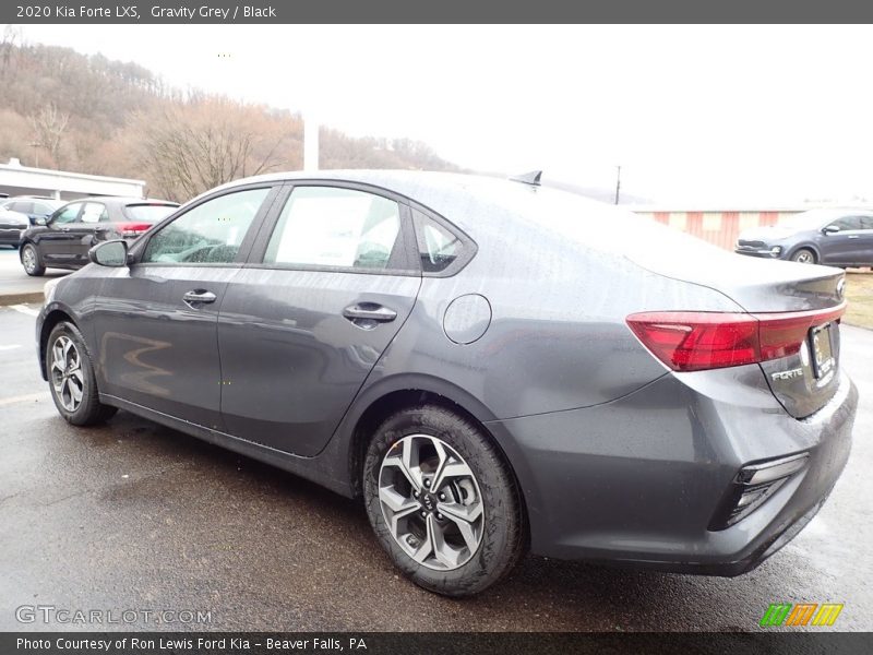 Gravity Grey / Black 2020 Kia Forte LXS