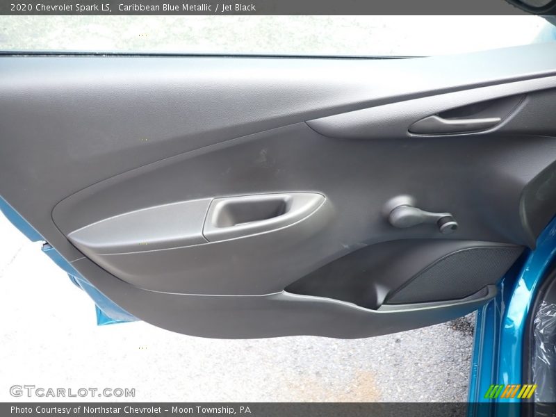 Caribbean Blue Metallic / Jet Black 2020 Chevrolet Spark LS