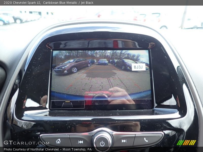 Caribbean Blue Metallic / Jet Black 2020 Chevrolet Spark LS