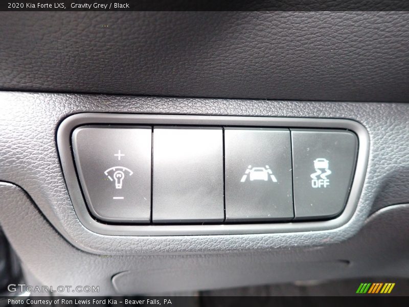 Gravity Grey / Black 2020 Kia Forte LXS