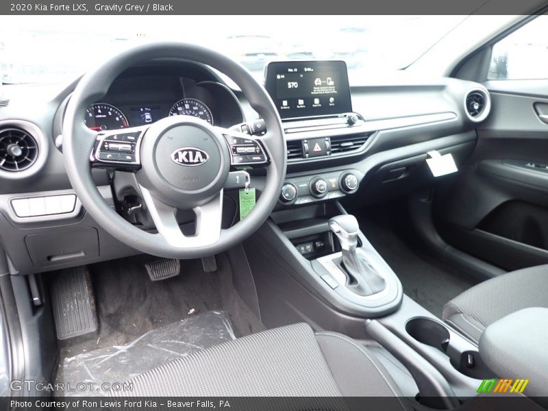 Gravity Grey / Black 2020 Kia Forte LXS