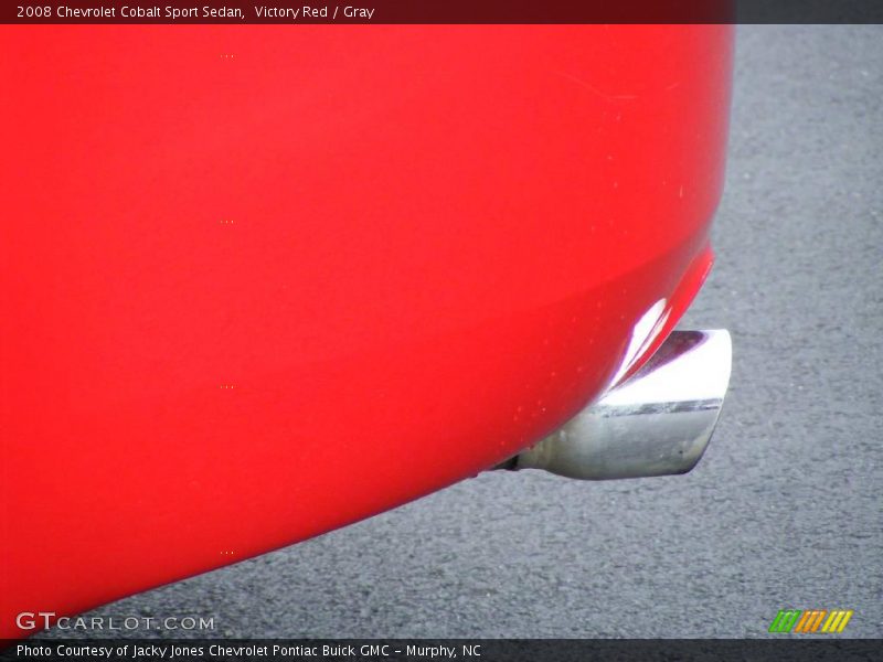 Victory Red / Gray 2008 Chevrolet Cobalt Sport Sedan